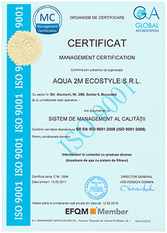 certificat iso 9001